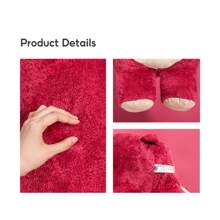 Miniso Muñeca de peluche de 15 pulgadas del oso de fresa de Disney, muñeca suave y acogedora, linda y cómoda para dormir, adorable decoración de sofá y cama