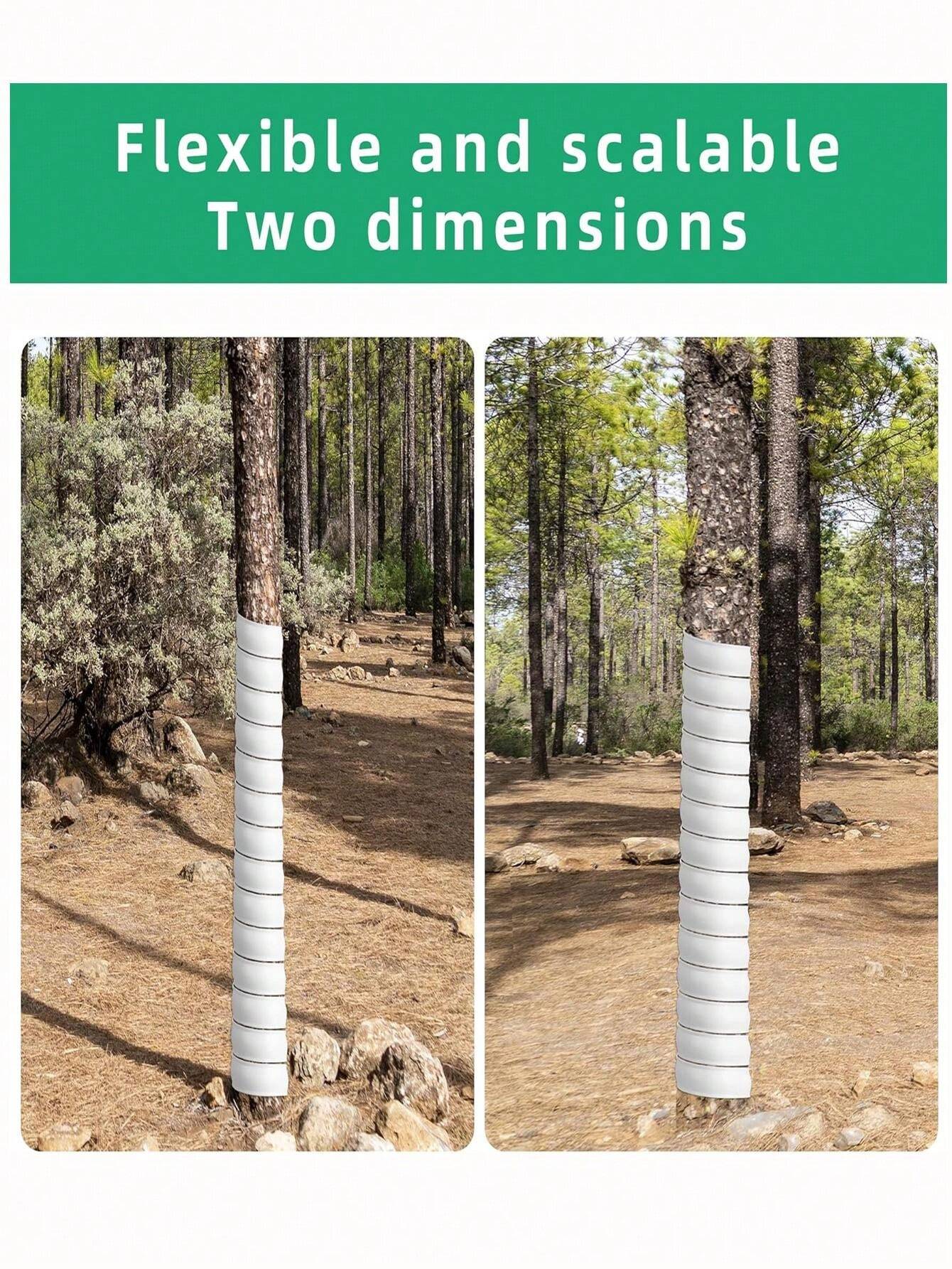 Tree Trunk Protector Plastic Spiral Tree Guard Wrap Protect