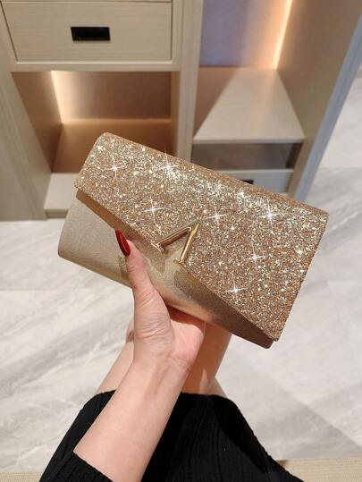 轻巧，商务休闲水钻装饰水桶包迷你抽绳设计，透明包仿珍珠包晚宴包，晚宴包迷人，优雅，精致，安静的奢华水钻适合派对女孩，女人，新娘非常适合派对，晚宴/宴会圣诞派对礼服，与新年服装完美搭配，与女士派对礼服完美搭配，必备婚礼物品，与毕业礼服，舞会礼服完美搭配