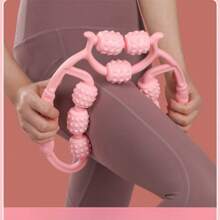 Leg Massage Roller Slimming Tool - Ring Roller Leg Exerciser For Relaxing Calf Muscles During Yoga Gym Accessories, Sport, Gym, Home Exercise, Massager, Massage