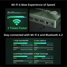 BMAX BMAX B6 Plus Mini PC Windows 11 PC Intel I3-1000NG4 12GB DDR4 RAM 512GB NVMe SSD WIFI 5 USB 3,0 USB * 3  * 2 Bluetooth4.2