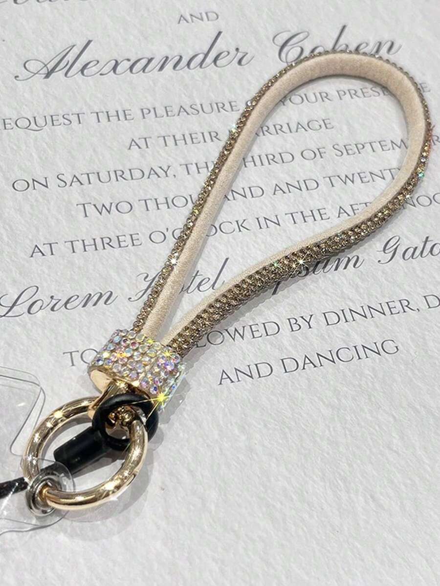 Dây đeo cổ tay chống mất điện thoại di động đính đá sang trọng, móc chìa khóa hoặc mặt dây chuyền túi xách cho phụ nữ làm quà tặng cho mẹ, gia đình, bạn bè, sinh nhật, ngày lễ, mặt dây chuyền điện thoại, dây đeo điện thoại