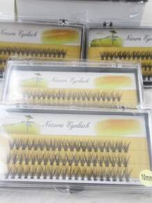 False Eyelashes - 黑色 - 查看 1