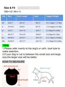 1pc Thin Mesh Vest For Pet (Cat/Dog) With Bear Print Pattern, Summer Breathable Clothes - Green - View 2