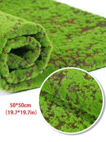 1pc Artificial Moss Mat,Simulation MossFaux Moss Bionic Artificial Moss,Green Moss Micro Landscape Decor,DIY Green Plant For Lawn Potted Plant Paving Landscape Decoration,Outdoor Garden Yard Decor, Valentine Day, Gift