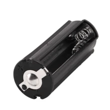 2Pcs Black Battery Holder For 3 X 1.5V AAA Batteries Flashlight Torch - Multicolor - View 8