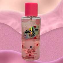 Perfume PARA DAMA,  V.V. Love Body Mist  Body Corporal CON BRILLA.Sumérgete en un mundo de sensualidad y elegancia - Rojo - Ver 1