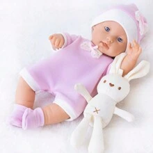 12 英寸婴儿娃娃柔软硅胶逼真重生娃娃，可陪伴、睡觉、安抚 - 彩色 - 查看 20