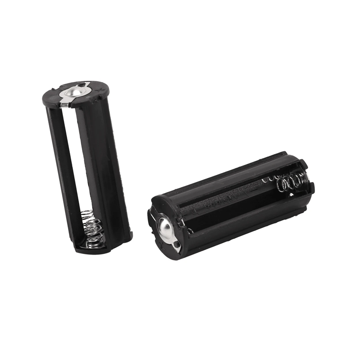 2Pcs Black Battery Holder For 3 X 1.5V AAA Batteries Flashlight Torch - Multicolor - View 1