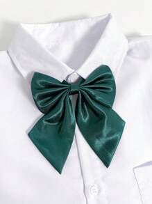 1pc Unisex Solid Color Bow Tie, Suit Necktie, Uniform Tie, Campus/Formal Wear Accessory, Back To School Season - Multicolor - View 13