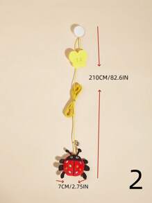 1 Pièce Jouet Pour Chat Avec Plumes De Dinde Et Corde Élastique Pour Jeu Interactif Sur La Porte