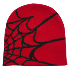 1pc Unisex Multi-Color Spider Web Knit Hat, Fashion Versatile Jacquard Beanie, Warm Hat For Winter, Suitable For Casual, Street, Outdoor Sports, Y2K Style - Spider Web - View 16