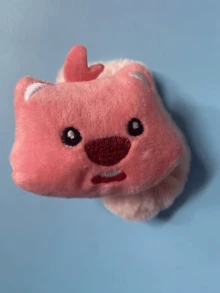 3 cái/bộ Phong cách mới Đóng hộp Dễ thương Thiết kế Kẹp tóc , Dây buộc tóc & Ví tiền xu , Hoạt hình Bên Chiếc kẹp tóc - Hồng - Xem 3