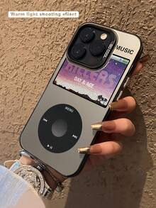 1 个时尚音乐图案防摔手机壳适用于 iPhone 11、12、13、14、11pro Max、12pro Max、13pro Max、14pro Max、Xr、15、15pro、15pro Max、三星系列 - 彩色 - 查看 4