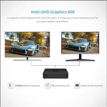 BMAX BMAX Mini PC B1PRO Windows 11 Pro 8GB RAM 128GB ROM N4000 Micro computadora de escritorio WiFi de doble banda mini pc