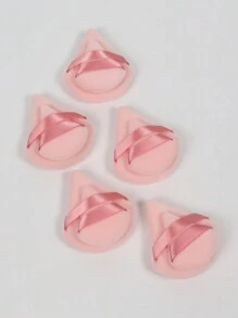 10个毛绒粉扑，包括5个常规尺寸粉扑和5个迷你粉扑，专为修容、眼下和眼角设计，也适用于化妆海绵粉底液混合容器。化妆品、平价、房间装饰、梳妆台、旅行、卧室、化妆配件、粉扑、美妆蛋、粉扑、化妆海绵、平价、圣诞礼物、化妆品、化妆工具、便宜货、礼物、女士礼物、圣诞礼物、赠品、旅行、便宜货、旅行必备 - 彩色 - 查看 5