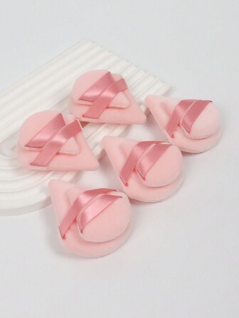 10 st plyschpuderpuffar, inklusive 5 st vanliga puffar och 5 st minipuffar, speciellt utformade för konturering, under ögonen och i ögonvrån, även lämpliga för kosmetikablandare och foundationbehållare., Makeup, billigt, rumsinredning, sminkbord, resor, sovrum, makeuptillbehör, puff, makeupblandare, puderpuff, sminksvamp, billigt, strumpbyxor, smink, sminkverktyg, billiga saker, presenter, presenter till kvinnor, julklappar