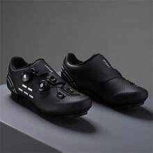 Unlocked Mountain Biking Shoes For Outdoor Activities, Suitable For Men And Women Road Biking, Camping And Other Recreational Sports, Professional Cycling Shoes - Black - View 6