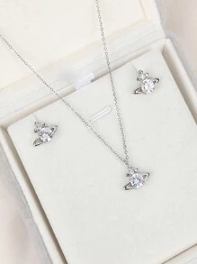 1 Peça Colar De Corrente De Clavícula Minimalista Com Inserção Luxuosa E Fashion, Design Único