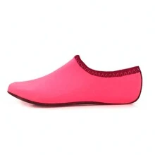 1 par de calcetines de mujer para deportes acuáticos, esnórquel, natación y playa, accesorios de playa, accesorios de piscina - Rosa - Ver 1