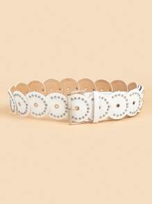 波西米亚风 1 件装 女式 西部风格 复古连接耳钉 带索环 重型腰带 万圣节 - 黑色 - 查看 11