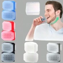 2pcs/3pcs/6pcs Jawline Exerciser, Fitness Face Muscle Trainer, Silicone Chewing Jaw Exerciser,Beauty,Skin Care Products,Spa,Self Care,Skin Care Tools,Face Care,Esthetician Supplies,Massage,Face Massage Tool,Face Roller