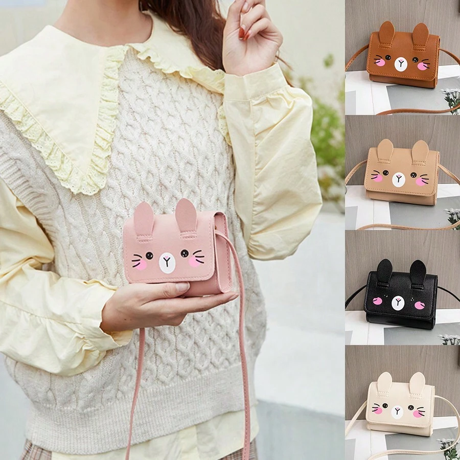 1 pieza Nueva selección multicolor Bolso de hombro mini de moda, Monedero lindo para niña pequeña, Bolso de dibujos animados fresco y dulce con ropa hermosa, Bolso cruzado sencillo para niña, Bolso para pañuelos y llaves, Bolso cuadrado pequeño de moda, Bolso de regalo de cumpleaños para niños