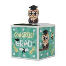 24 Piezas Cajas De Recuerdos De Fiesta De Graduación Para Niños, Cajas Pequeñas De Felicitación Para Graduados Con Diseños De Animales Lindos Hechas De Cartón Para La Fiesta De Graduación De La Escuela Primaria Y De Kindergarten De La Clase De 2024 - Multicolor - Ver 4