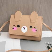 1 pieza Nueva selección multicolor Bolso de hombro mini de moda, Monedero lindo para niña pequeña, Bolso de dibujos animados fresco y dulce con ropa hermosa, Bolso cruzado sencillo para niña, Bolso para pañuelos y llaves, Bolso cuadrado pequeño de moda, Bolso de regalo de cumpleaños para niños - Multicolor - Ver 16