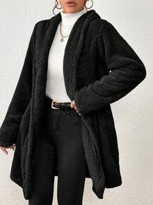 Women Winter Coats - Negro - Ver 4
