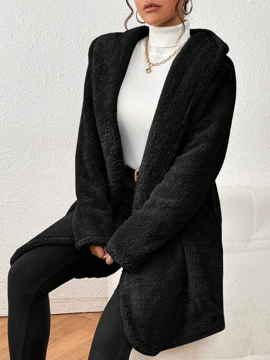 Women Winter Coats - Negro - Ver 1
