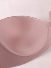 Thin Strapless Smooth Bra, Push-Up With Anti-Slip Design For Side And Bottom Support, Invisible Bra For Wedding Dress, Lingerie