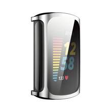Carcasa Protectora Para Fitbit Charge 5/charge 6, Cubierta Completa De Tpu Con Electrochapado, Carcasa Resistente A Caídas Y Arañazos Para Reloj - Unitalla - Ver 8