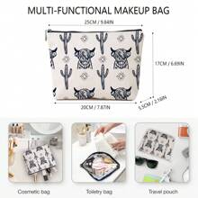 1 Túi Trang Điểm Phong Cách Cao Bồi Kiểu Miền Tây, Túi Mỹ Phẩm Dung Tích Lớn, Túi Du Lịch Dùng Khi Đi Du Lịch Cho Phụ Nữ - Quà Tặng Phong Cách Miền Tây Thời Trang Cho Các Cô Gái Cao Bồi, Túi Trang Điểm Du Lịch, Túi Đắp Đồ Dùng Vệ Sinh Cá Nhân, Quà Tặng Lưu Trữ, Phụ Kiện Có Khóa Kéo, Túi Trang Điểm, Túi Mỹ Phẩm, Túi Mỹ Phẩm, Túi Trang Điểm Lớn, Quà Giáng Sinh, Túi Nhỏ, Du Lịch, Túi Nhỏ, Túi Cầm Tay / Túi Xí Sĩ Nhỏ, Túi Đắp Đồ Trang Điểm, Túi Nhỏ, Hộp Đắp Cọ Trang Điểm, Túi Nhỏ, Túi Dung Tích Lớn, Quà Tặng Cho Phụ Nữ, Quà Giáng Sinh, Ý Tưởng Quà Tặng Cho Phụ Nữ, Túi Trang Điểm, Đồ Dùng Du Lịch Cần Thiết - Nhiều màu - Xem 4