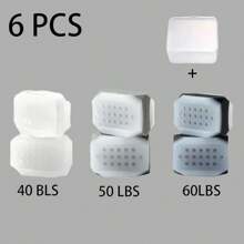 2pcs/3pcs/6pcs Jawline Exerciser, Fitness Face Muscle Trainer, Silicone Chewing Jaw Exerciser,Beauty,Skin Care Products,Spa,Self Care,Skin Care Tools,Face Care,Esthetician Supplies,Massage,Face Massage Tool,Face Roller