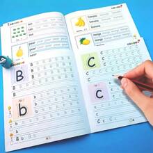 Trace Letters: Alphabet Handwriting Practice Workbook For Kids: Preschool Writing Workbook With Sight Words For Pre K, Kindergarten And Kids Ages 3-5. ABC Print Handwriting Book - 2 Books/set - View 8