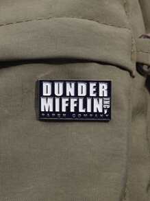 1個創意有趣的英文字母胸針,適用於女性的多功能服裝、包袋、配飾,合金胸針,是朋友的辦公室禮物 - 黑與白 - 查看 8