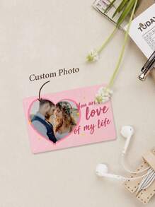 1 Thẻ ví in ảnh theo yêu cầu, Thẻ ví in ảnh cá nhân hóa, Thẻ ví in ảnh theo yêu cầu cho cặp đôi, Thẻ ví khắc ảnh, Thẻ ví in ảnh cá nhân hóa, Quà tặng thẻ ví cho chồng, Quà tặng ngày Valentine, Quà tặng kỷ niệm, Quà tặng ngày của cha, Quà tặng cho chồng, Quà tặng cho cha, Quà tặng cho bạn trai, Quà tặng cho anh ấy, Quà tặng cho bố - Hồng - Xem 4