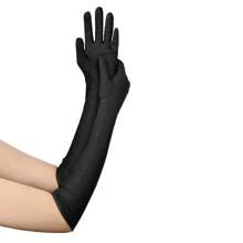 1 Pair Spring Summer Unisex Multicolor Nylon Spandex Gloves, Suitable For Driving, Sun Protection, Jewelry & Square Dance