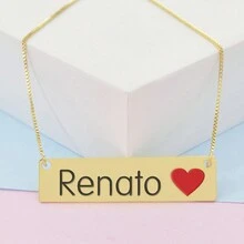 Women Pendant Necklaces - 金色 - 查看 2
