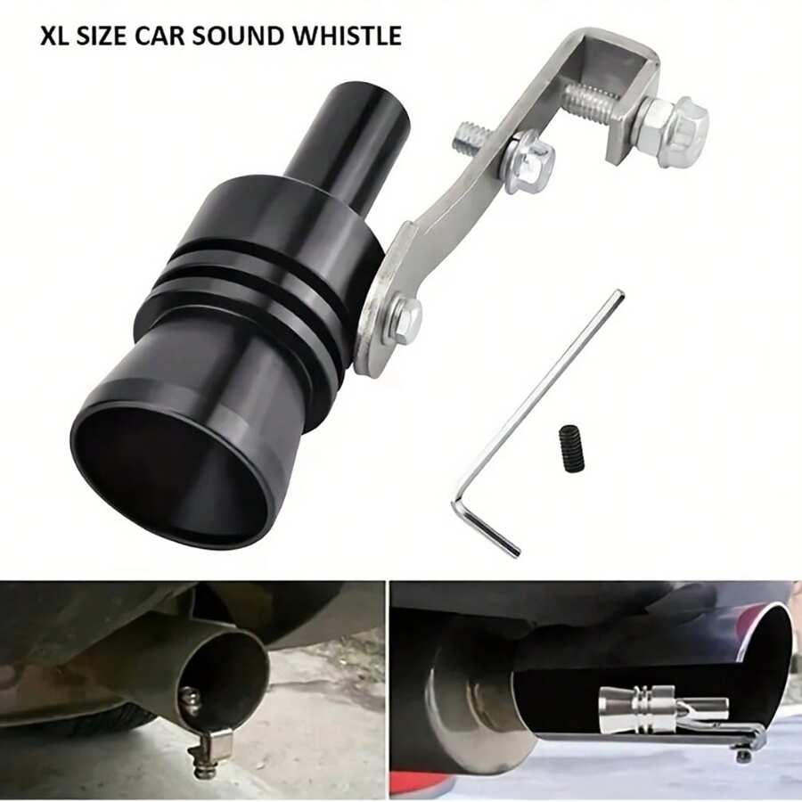 Car/Motorcycle Exhaust Turbo Whistle Xl Resonator Pipe Exhaust Turbo ...