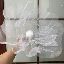 رمضان زينة رمضان زهور الخشخاش الحريرية الاصطناعية للعرض ، ترتيب الزهور للديكور المنزلي والخارجي، ديكور كبير، عيد الحب، هدية