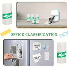 5卷迷你熱敏印表機紙貼,適用於迷你熱敏印表機 - 5卷迷你印表機貼紙 - 查看 4