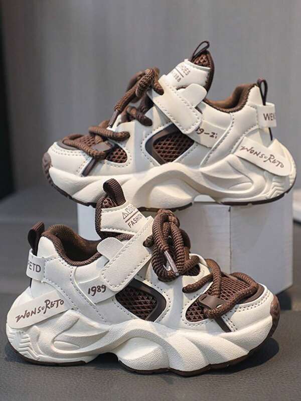 2025 Spring New Style Casual Children Sports Shoes, Lightweight & Fashionable Platform Sneakers For Big Kids Boys & Girls