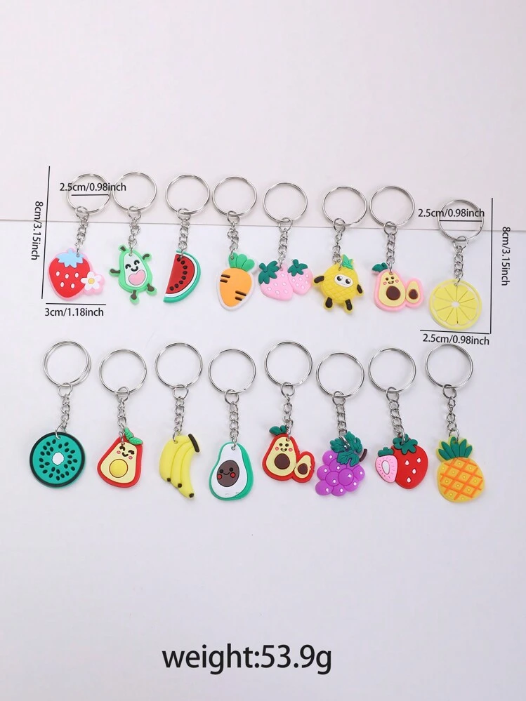 Portachiavi Totoro cartone animato Portachiavi bambola carina Coppia di