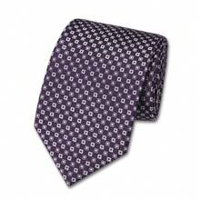 1入組經典條紋印花男士領帶，9.5cm寬，適合節日、婚禮和工作 - 彩色 - 查看 21