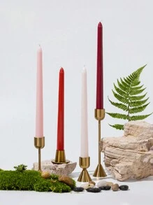 Bộ 4 nến hình nón màu chuyển sắc không khói, 25cm, lý tưởng cho đám cưới và ngày lễ, nến dài trang trí không khí tiệc cưới, trang trí nhà sang trọng Halloween, ma quái, mùa thu, lễ hội, ngày lễ Giáng sinh, mùa đông, ngày lễ, lễ hội, trang trí phòng, quà tặng - 4 cái/bộ - Xem 16