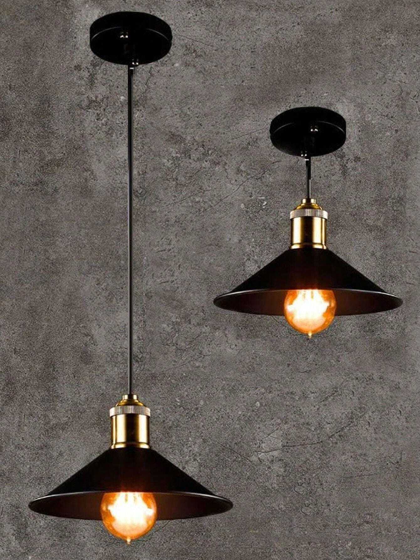 Luminaire Suspendu Industriel Vintage