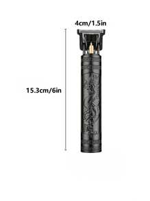 Portable Lithium Battery Hair Clipper Electric Clipper T9 Hair Clipper Engraving Oil Head Shaver Bald Head Household Electric Clipper Haircut Machine