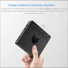 BMAX BMAX Mini PC B1PRO Windows 11 Pro 8GB RAM 128GB ROM N4000 Micro computadora de escritorio WiFi de doble banda mini pc